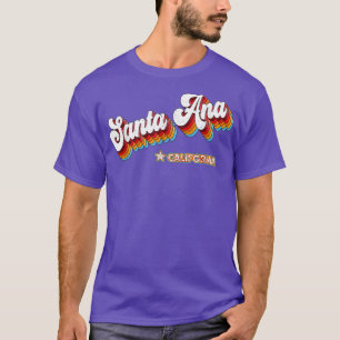Camiseta Retro 80s Santa Ana California CA