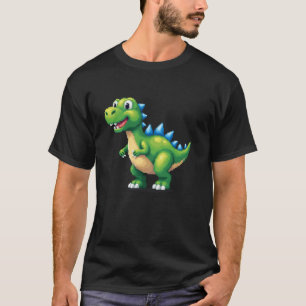 Camiseta Retro 8 bit T Rex Pixel Art Vintage Dinosaurio