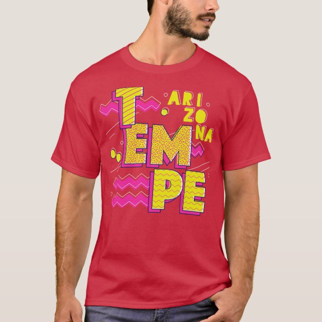 Camiseta Retro 90s Tempe Arizona (Anverso)