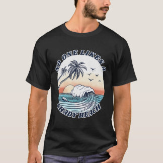Camiseta Retro A Nadie Le Gusta La Oscura Playa Graciosa Va