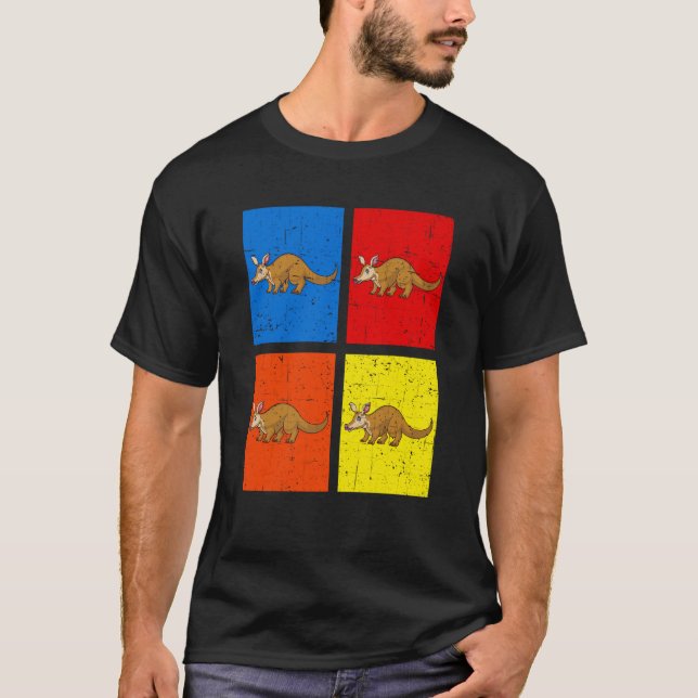 Camiseta Retro Aardvark (Anverso)