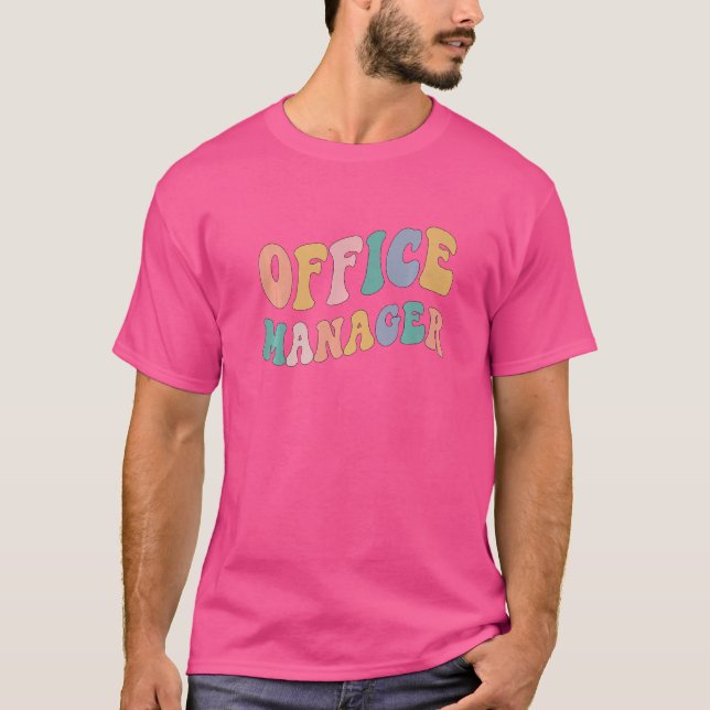 Camiseta Retro Admin Squad Volver Al Administrador De Offic (Anverso)
