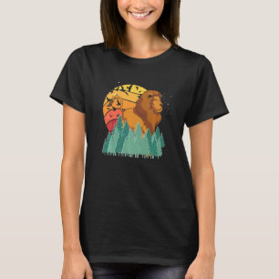 Camiseta Retro África Safari Animal Forest Nature Birds Li