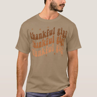 Camiseta Retro Agradecimiento Gigi Cheetah Gigi Life Caída 