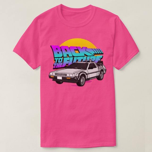 Camiseta Retro Al Futuro (Diseño del anverso)