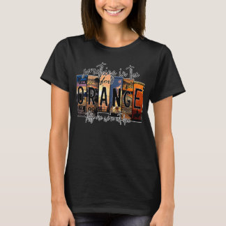 Camiseta Retro Algo En El Naranja Me Dice Cuerno Occidental