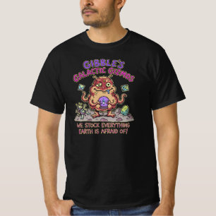 Camiseta Retro Alien de los Artilugios Galácticos
