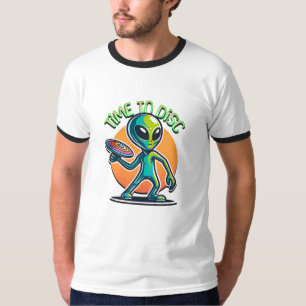 Camiseta Retro Alien Disc Golf