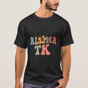 Camiseta Retro Aloha Tk Vida de Maestra Vacaciones de Veran