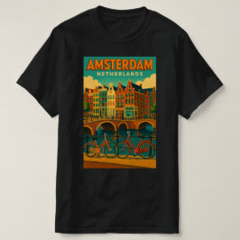 Camiseta Retro Ámsterdam Países Bajos