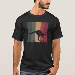 Camiseta Retro Animal Australia Animal Outback Kangaroo