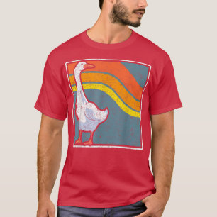 Camiseta Retro Animal Lover Farm Bird Farmer Goose715