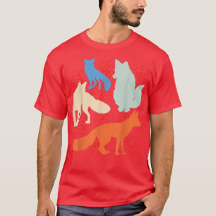 Camiseta Retro Animal Lover Forest Animal Nature Wildlife F