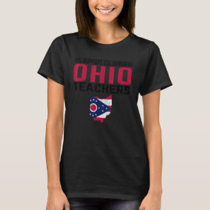 Camiseta Retro Apoyo a Columbus Ohio Profesor en Huelga OH