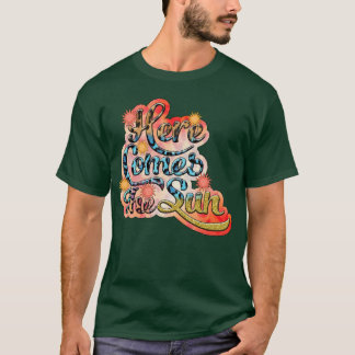 Camiseta Retro Aquí Viene El Vava De La Familia De Verano F