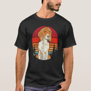 Camiseta Retro Árboles forestales Beagle Dueño de Perro Cut