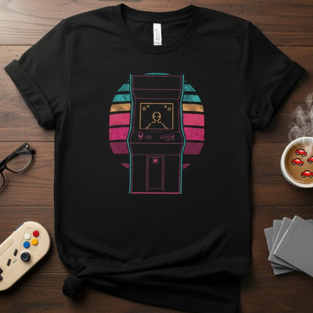 Camiseta Retro Arcade Cabinet (Subido por el creador)