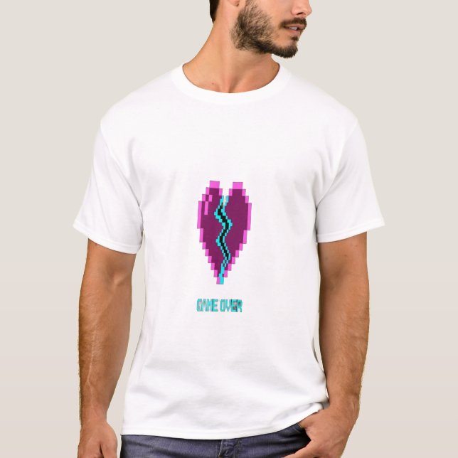 Camiseta Retro Arcade Inserta Moneda Para Continua (Anverso)