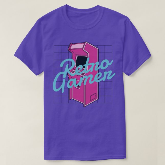 Camiseta Retro Arcade Retro Vintage 1 (Diseño del anverso)