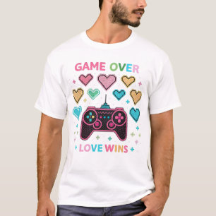 Camiseta Retro Arcade Valentine T-Shirt