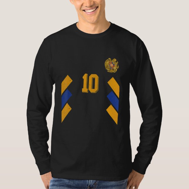 Camiseta Retro Armenia Soccer or Football for Armenians (Anverso)
