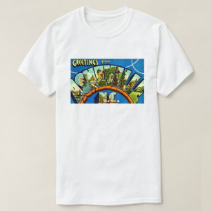 Camiseta Retro Asheville NC Saludos