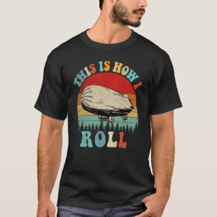 Camiseta Retro Así Es Como Trato La Vintage De Aerolíneas D