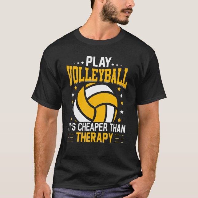 Camiseta Retro Athletic Volleyball Team Sport Net Spike 20 (Anverso)
