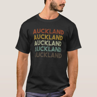 Camiseta Retro Auckland Nueva Zelanda