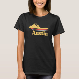 Camiseta Retro Austin City Hombres Mujeres Niños