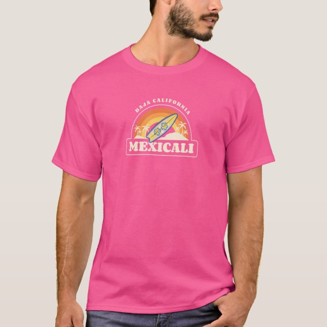 Camiseta Retro Baja California Mexicali (Anverso)
