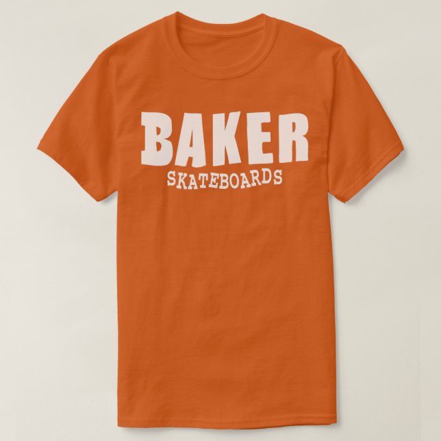 Camiseta Retro Baker Skate Design (Diseño del anverso)