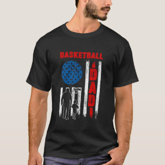 Camiseta Retro Baloncesto papá papá papá papá norteamerican