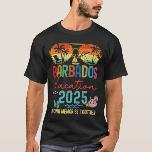 Camiseta Retro Barbados Vacation 2025 Recuerdos que coincid