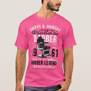 Camiseta Retro Barber Chair