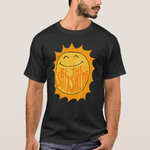 Camiseta Retro Be The Sunshine Summer Vibes Sweet Summer Ti