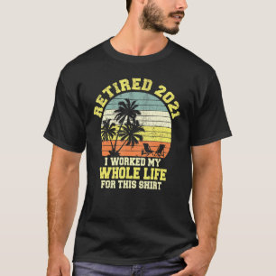 Camiseta Retro Beach Palm Tree Beer Wine Prestige Worldwide