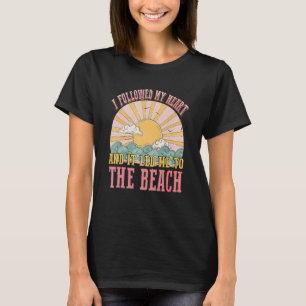Camiseta Retro Beach Sun Palm Summer Vintage Beach Pool P