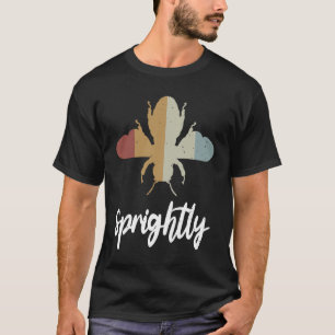 Camiseta Retro Bee Sprightly Motivation Be