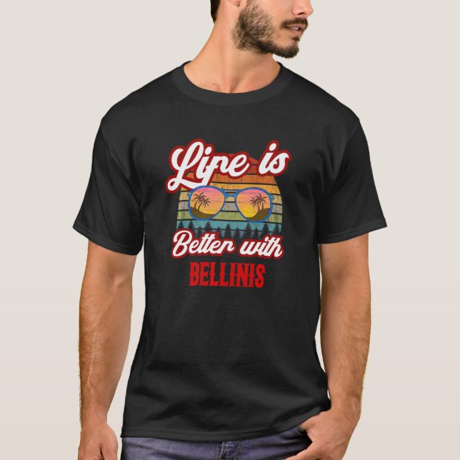 Camiseta Retro Bellinis Sunset With Bellinis (Anverso)