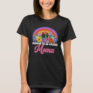Camiseta Retro Bendecido Por Ser Llamado Moma Arcoiris Groo