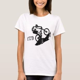 CAMISETA RETRO BICICLETA MTB MOUNTAIN BIKE GIFT DOWNHILL BM