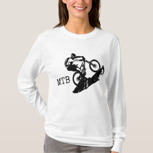 CAMISETA RETRO BICICLETA MTB MOUNTAIN BIKE GIFT DOWNHILL BM