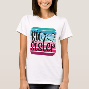 Camiseta Retro Big Sister