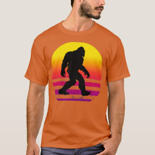 Camiseta Retro Bigfoot Vintage Sasquatch 12