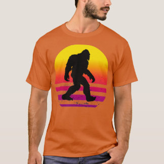 Camiseta Retro Bigfoot Vintage Sasquatch 12