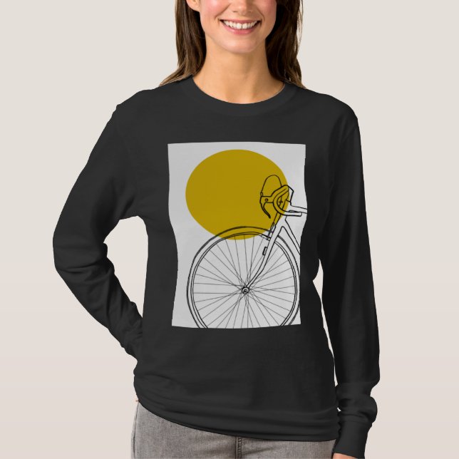 Camiseta Retro Bike Sports Fitness Work Out Training (Anverso)