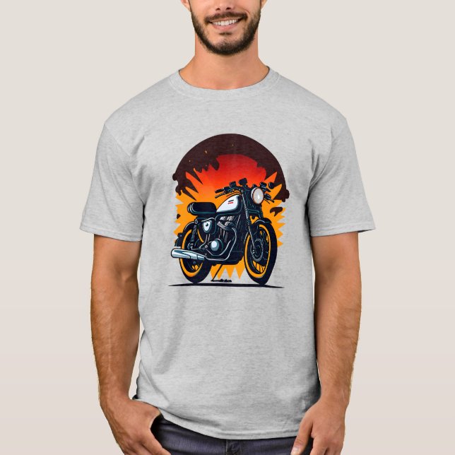 Camiseta Retro Biker (Anverso)
