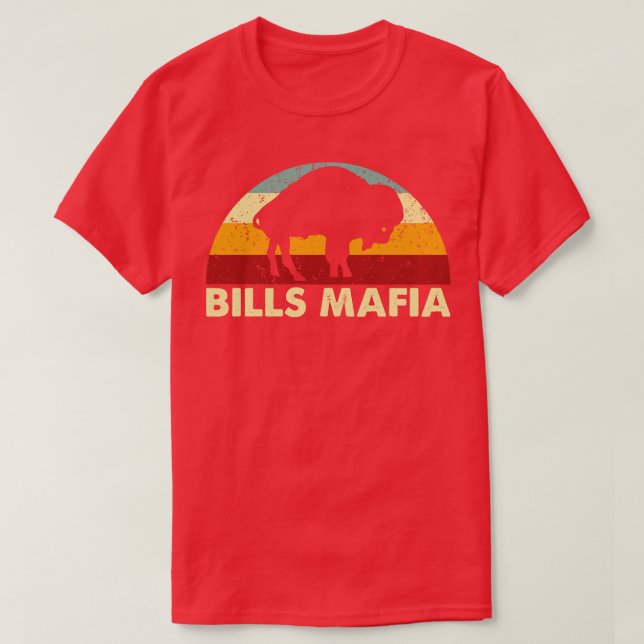 Camiseta Retro Bills Mafia (Diseño del anverso)