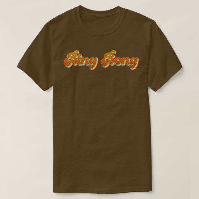 Camiseta Retro Bing Bong (Diseño del anverso)